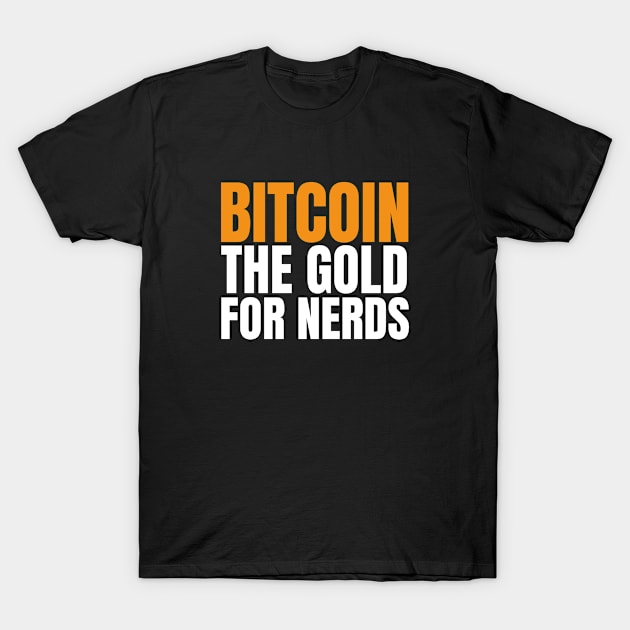 Bitcoin is The Treasure For Nerds. Hodl BTC T-Shirt by kamodan